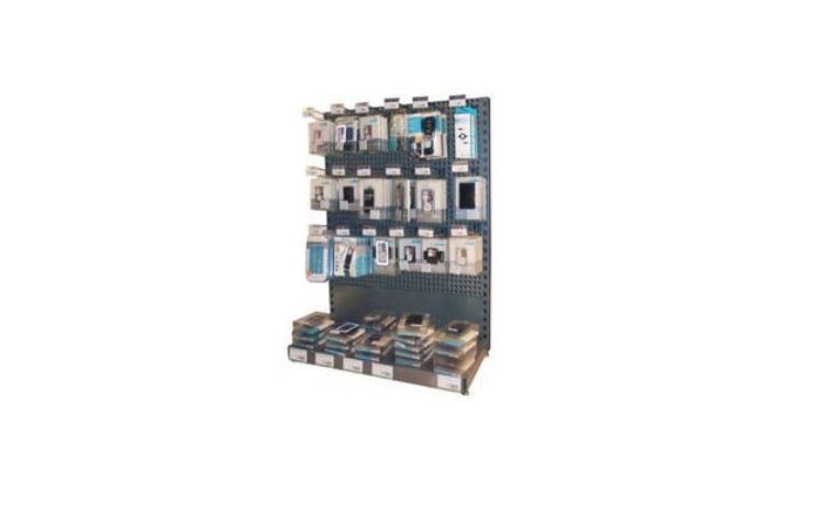 Perforated Rack With Hooks